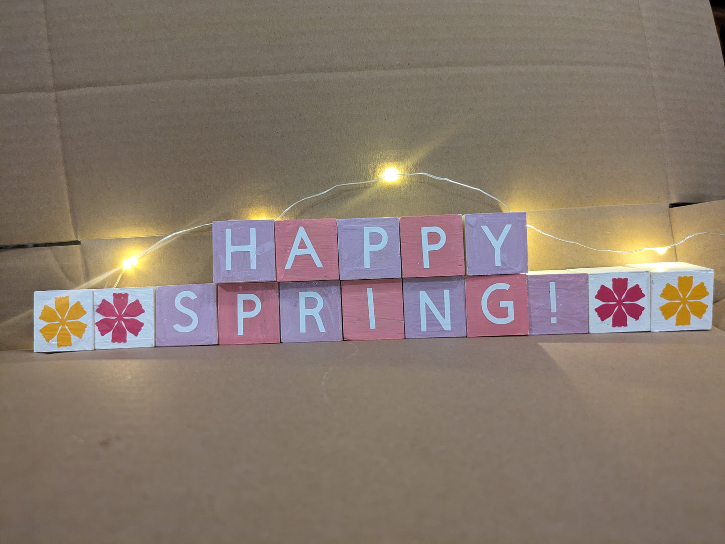 Decorative Blocks: St Patrick's Day & Happy Spring