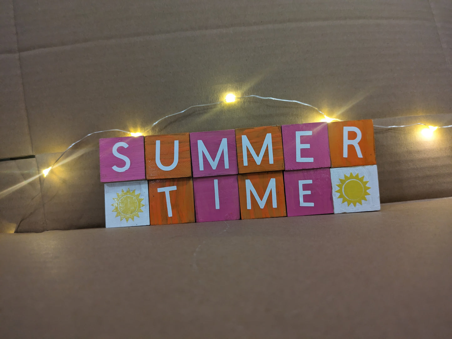 Decorative Blocks: 4th of July & Summer Time