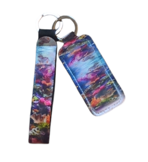 Key Chain Chapstick Holders