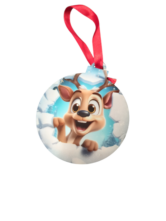 3D Reindeer