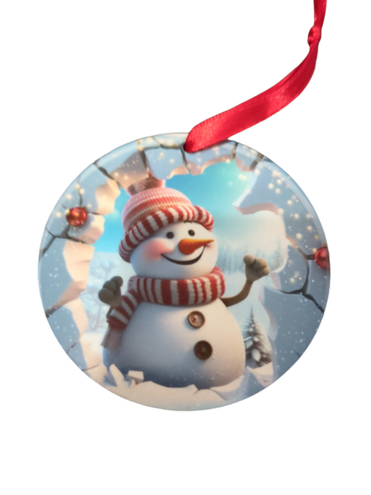 3D Snowman