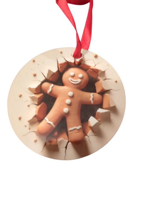 3D Gingerbread Man