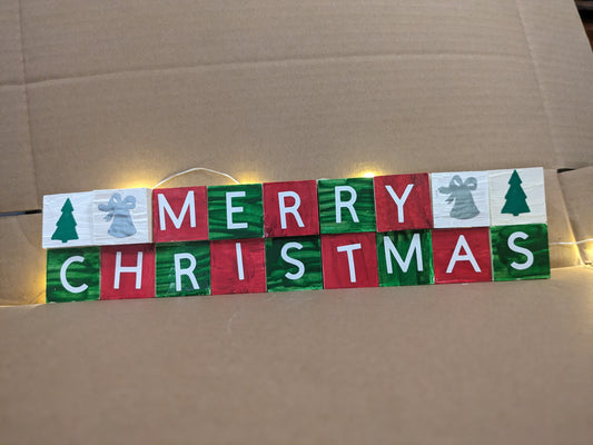 Decorative Blocks: Merry Christmas & Happy New Year!